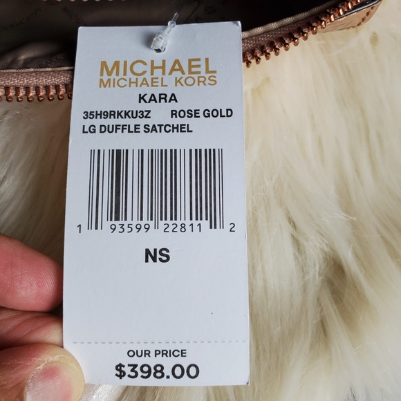 💥SALE💥Michael Kors Kara Large Duffle Satchel - Picture 7 of 7